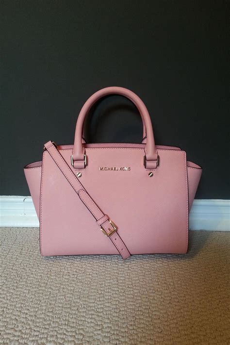 michael kors purse baby pink|michael kors small pink purse.